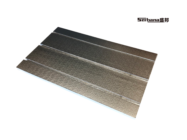 預置溝槽鋁板地暖模塊