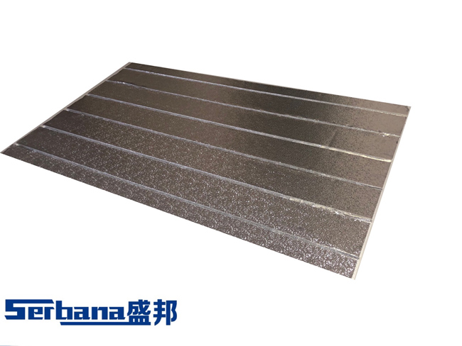 預置溝槽鋁板地暖模塊