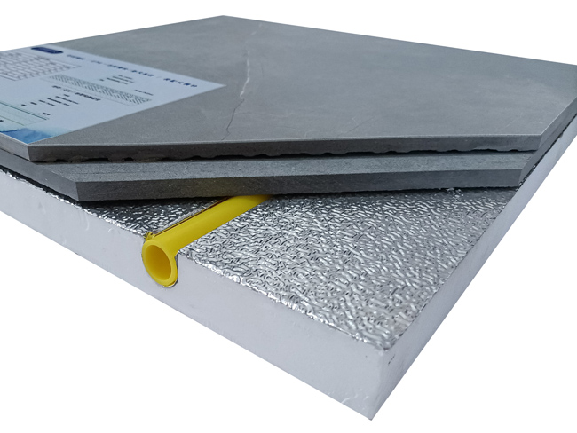 預置溝槽鋁板地暖模塊